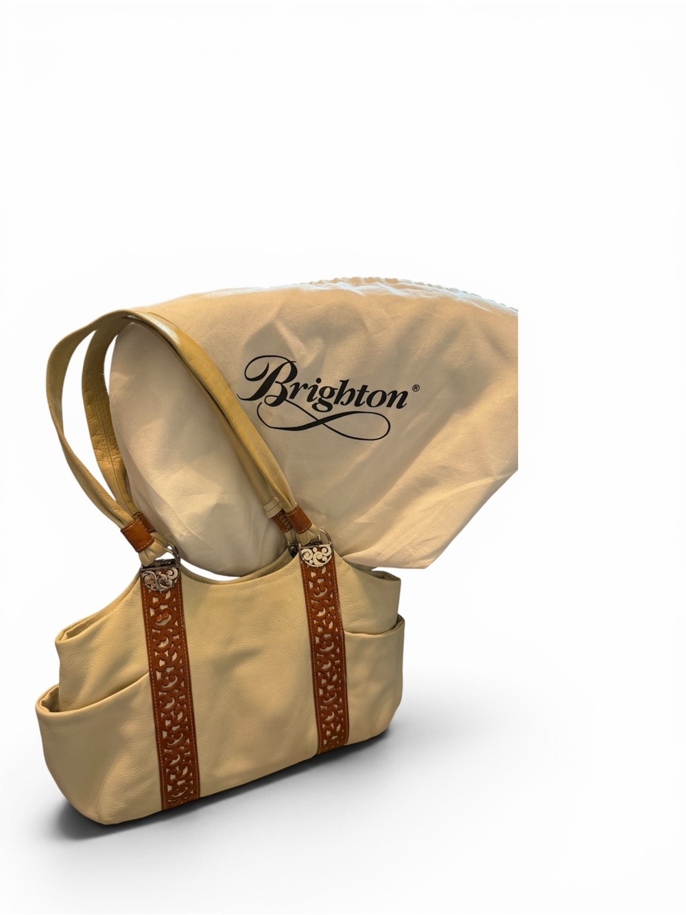 Brighton Callie Pocket Hertitage Collection W/dustbag - Picture 3 of 14